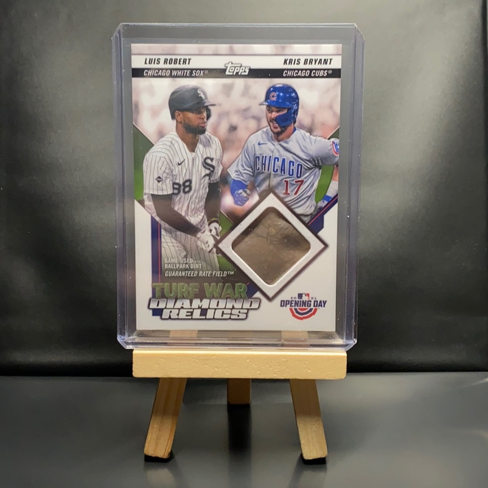 2021 Topps Opening Day Turf war Diamond Relic
